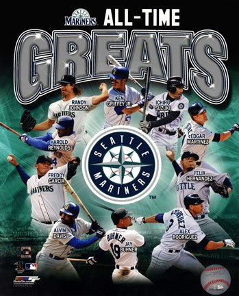 Seattle Mariners All Time Greats Composite