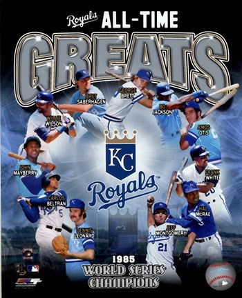 Kansas City Royals All Time Greats Composite