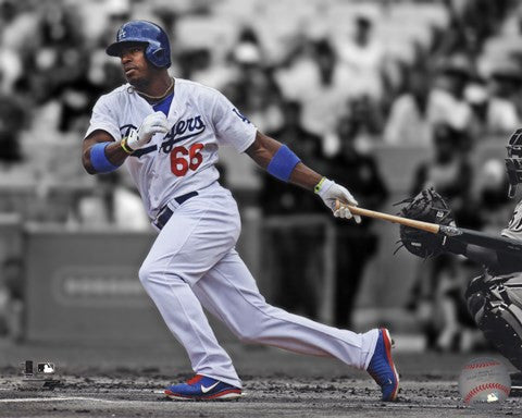 Yasiel Puig 2013 Spotlight Action