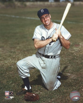 Duke Snider Posed