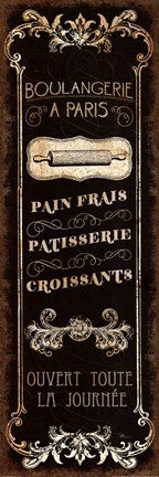 Parisian Signs Panel - I