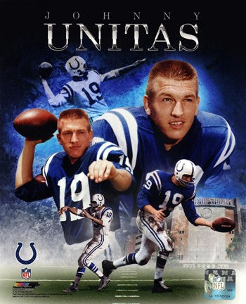 Johnny Unitas 2013 Portrait Plus