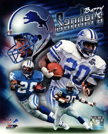 Barry Sanders 2013 Portrait Plus