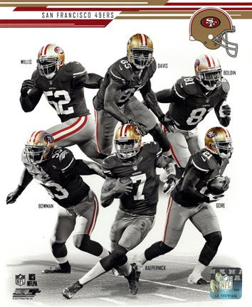 San Francisco 49ers 2013 Team Composite