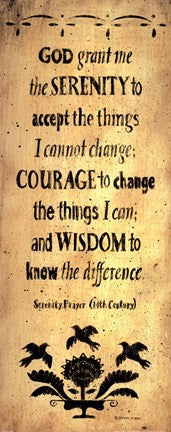 The Serenity Prayer