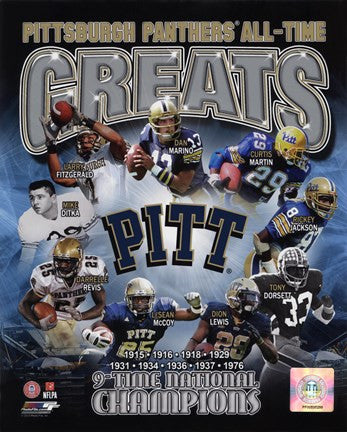 University of Pittsburgh Panthers All Time Greats