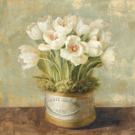 Hatbox Tulips