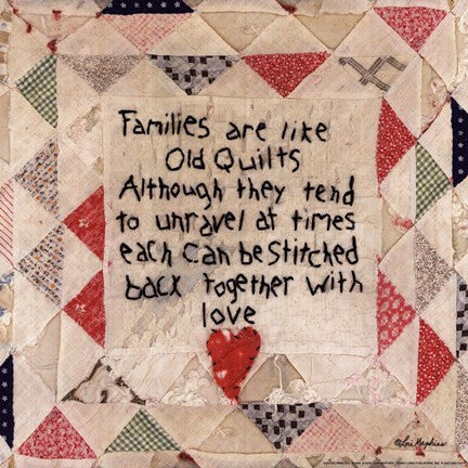 Families are Like Quilts