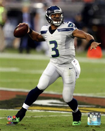 Russell Wilson 2013 Action