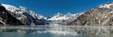 Johns Hopkins Glacier in Glacier Bay National Park, Alaska, USA