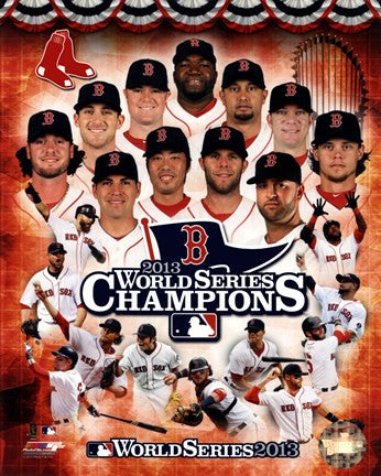 Boston Red Sox 2013 World Series Champions Composite