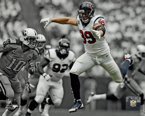 J.J. Watt 2013 Spotlight Action