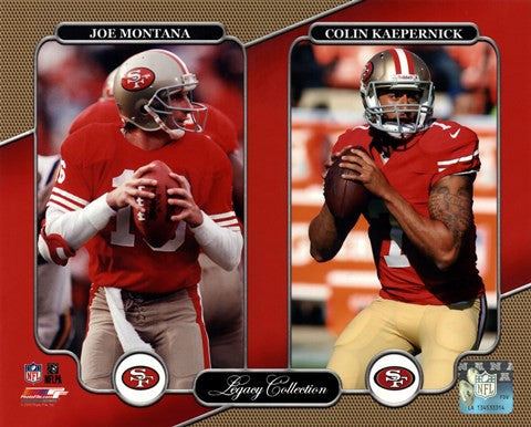 Joe Montana & Colin Kaepernick Legacy Collection