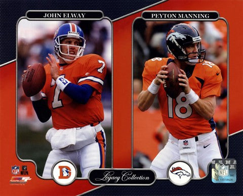 John Elway & Peyton Manning Legacy Collection