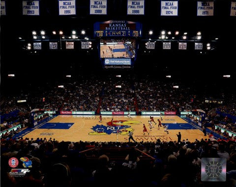 Allen Fieldhouse University Court of Kansas Jayhawks 2012