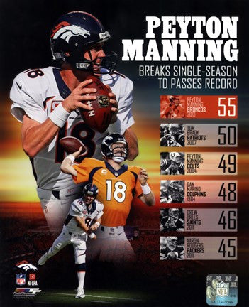 Peyton Manning Single Season TD Record