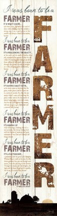 Born to be a Farmer