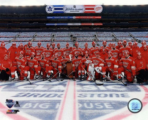 Detroit Red Wings Team Photo 2014 NHL Winter Classic