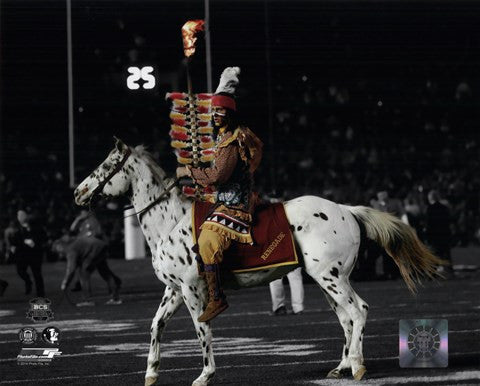 Florida Seminoles mascots Chief Osceola & Renegade 2014 BCS National Championship Game