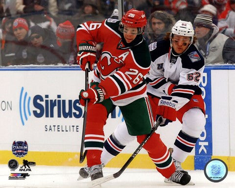 Patrik Elias 2014 NHL Stadium Series Action