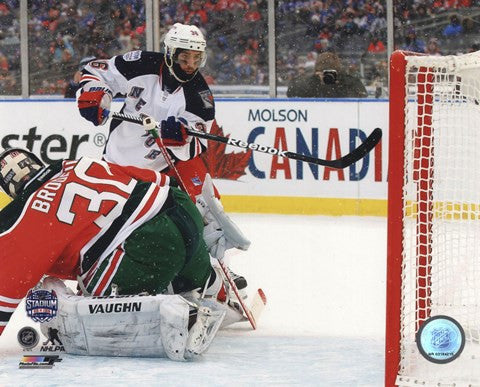 Mats Zuccarello Goal 2014 NHL Stadium Series