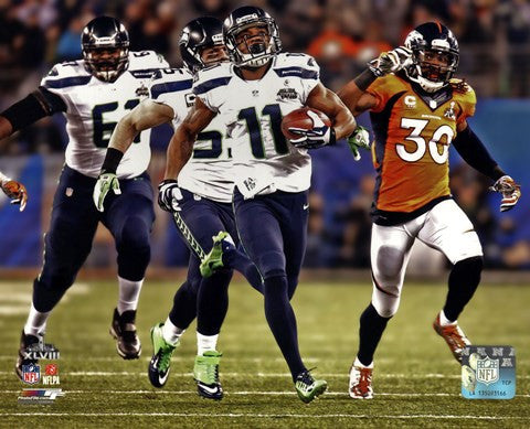 Percy Harvin Running a Touchdown Super Bowl XLVIII