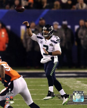 Russell Wilson in the Super Bowl XLVIII