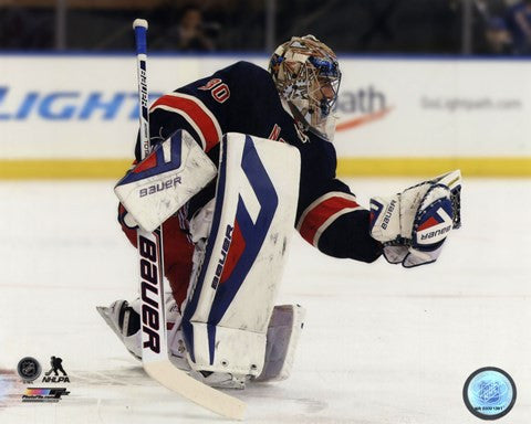 Henrik Lundqvist 2013-14 on the ice