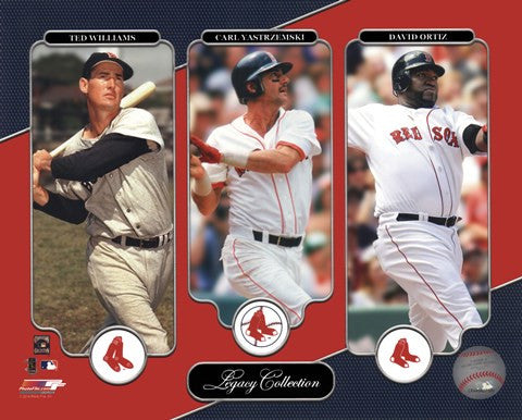 Ted Williams, Carl Yastrzemski, David Ortiz Legacy Collection