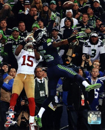 Richard Sherman pass deflection 2013 NFC Championship Game