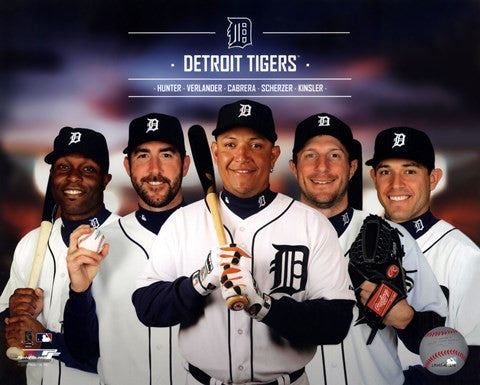 Detroit Tigers 2014 Team Composite