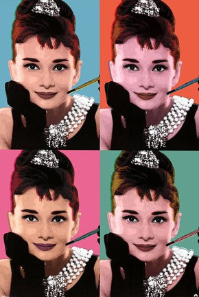 Audrey Hepburn - Pop Art