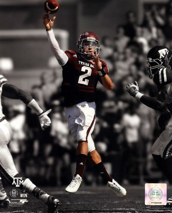 Johnny Manziel Texas A&M Aggies 2012 Spotlight Action