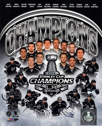 Los Angeles Kings 2014 Stanley Cup Champions Composite