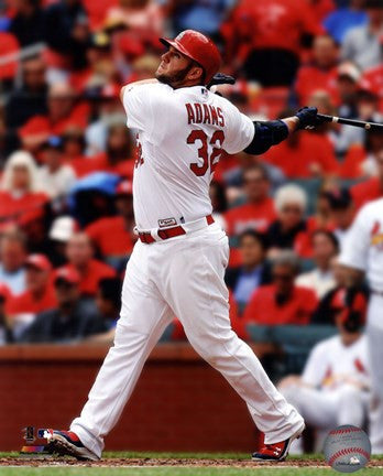 Matt Adams 2014 Batting Action