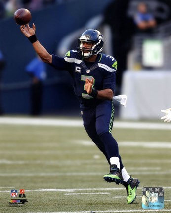 Russell Wilson 2014 Action