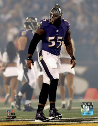 Terrell Suggs 2014 Action