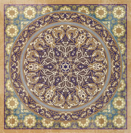 Floral Tile IV