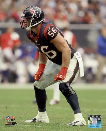 Brian Cushing on the field 2014