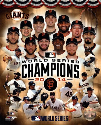 San Francisco Giants 2014  World Series Champions Composite