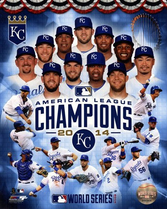 Kansas City Royals 2014 American League Champions Composite