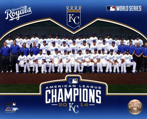 Kansas City Royals 2014 American League Champions Team Sit Down