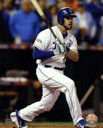 Mike Moustakas Game 6 of the 2014 World Series Action