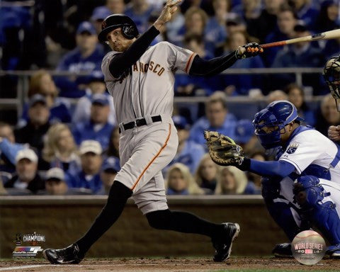 Hunter Pence Single Game 7 of the 2014 World Series