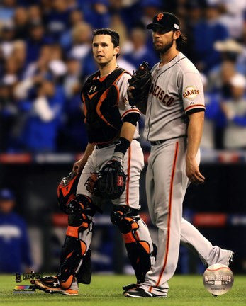 Buster Posey & Madison Bumgarner Game 7 of the 2014 World Series