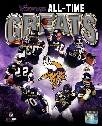 Minnesota Vikings All-Time Greats Composite