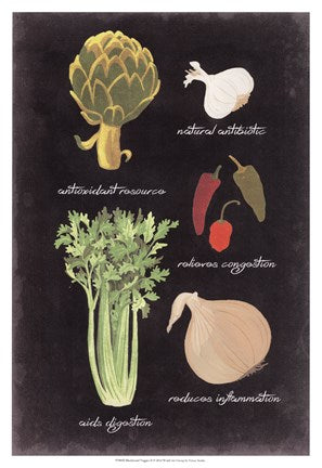 Blackboard Veggies II