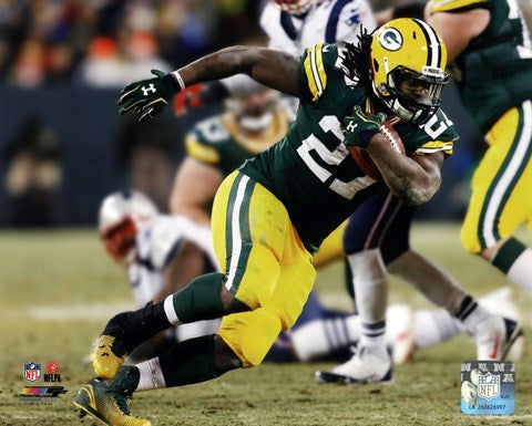 Eddie Lacy Running Football