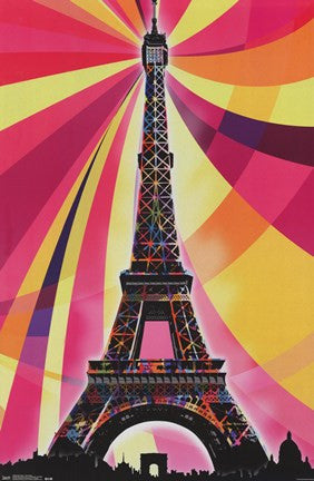 Eiffel Tower – Psychedelic