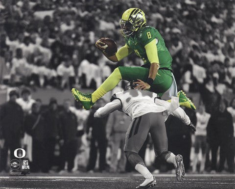 Marcus Mariota University of Oregon 2014 Spotlight Action